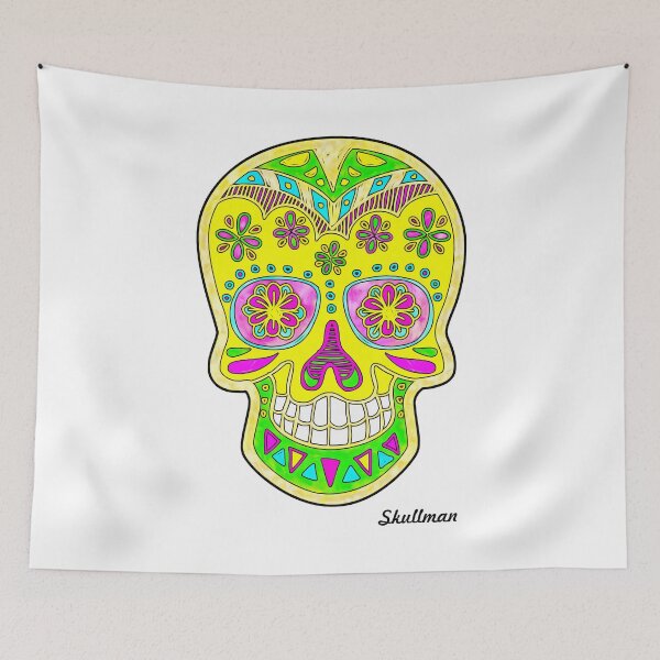 Item preview, Sugar Skull - Day of the Dead designed and sold by theSkullman.