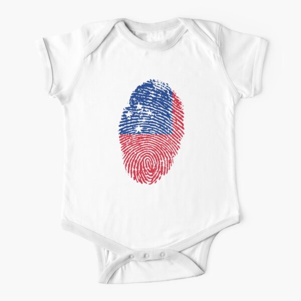 Samoan Short Sleeve Baby One-Piece