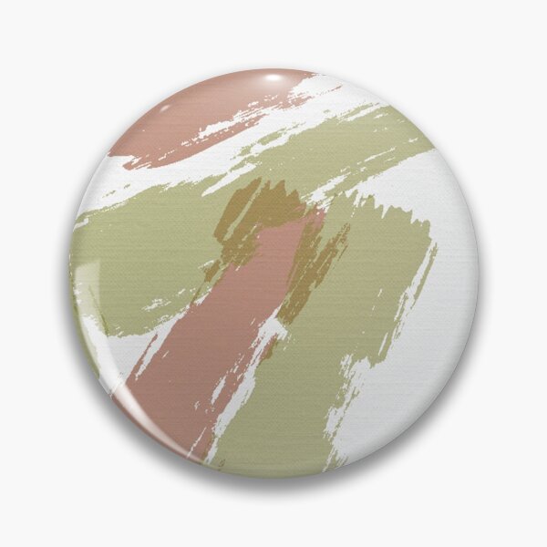 Item preview, Brush Strokes Mushroom and Gum Leaf Green designed and sold by JillyBeanDesign.