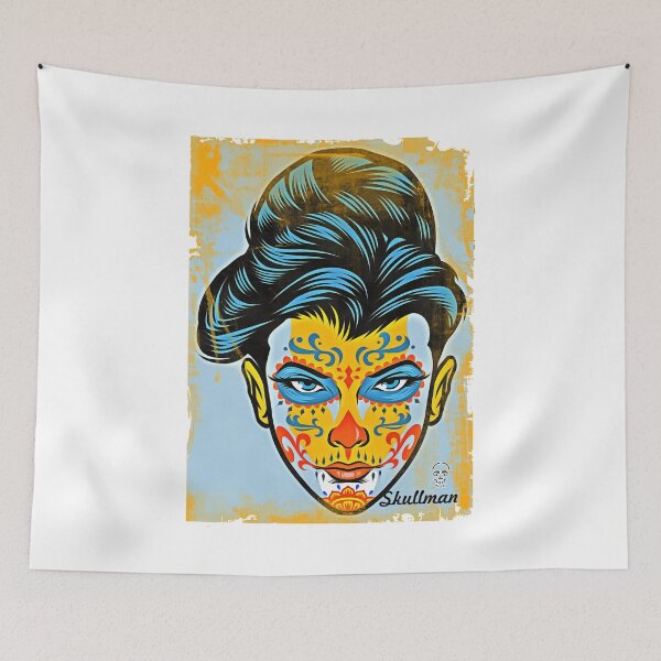 Item preview, Sugar Skull - Day of the Dead designed and sold by theSkullman.