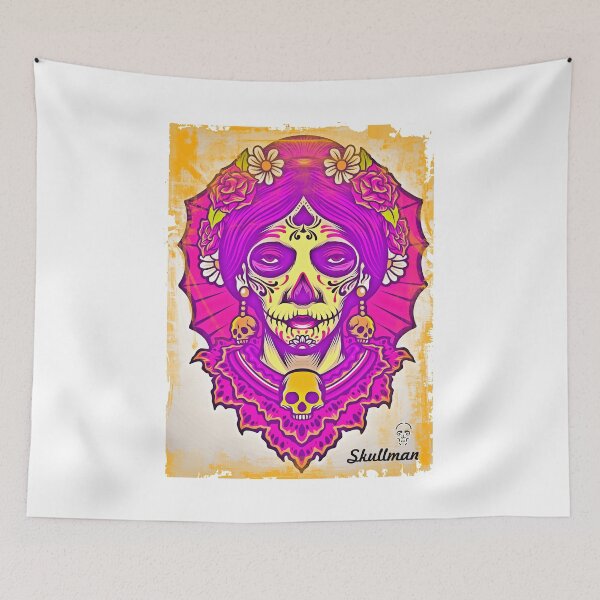 Item preview, Sugar Skull - Day of the Dead designed and sold by theSkullman.