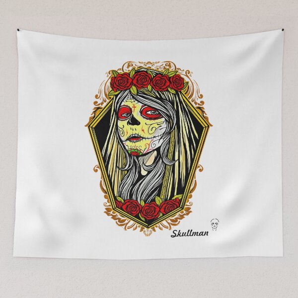 Item preview, Sugar Skull - Day of the Dead designed and sold by theSkullman.