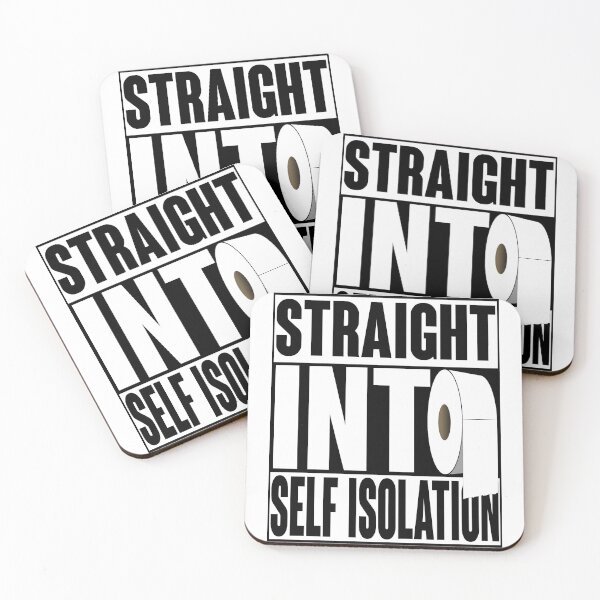 Item preview, Straight Into Self Isolation designed and sold by walahang.