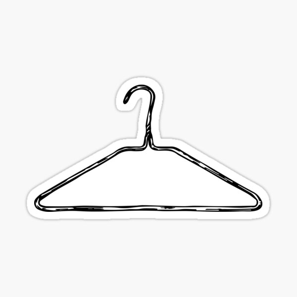 Coat Hanger Stickers Redbubble