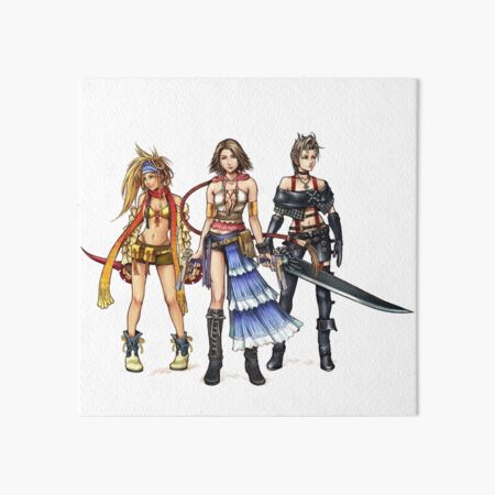 Final Fantasy X Characters Wallpaper | Art Board Print