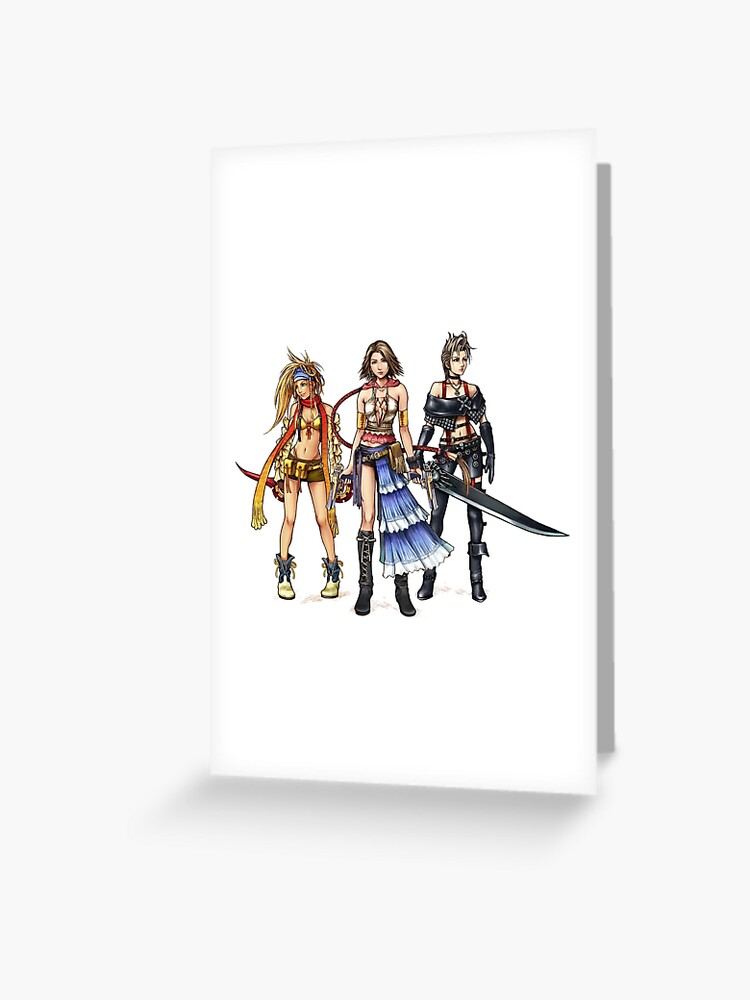 Final Fantasy X Yuna/Rikku/Paine | Greeting Card