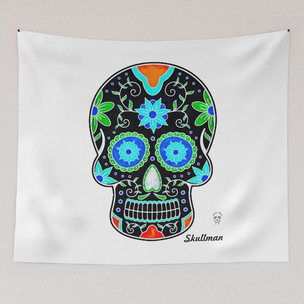 Item preview, Sugar Skull - Day of the Dead designed and sold by theSkullman.
