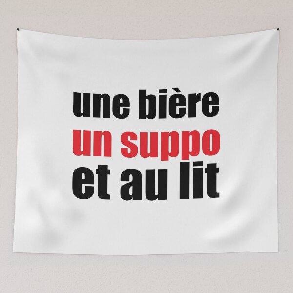Item preview, A beer, a suppo, and in bed! designed and sold by coolbarda.