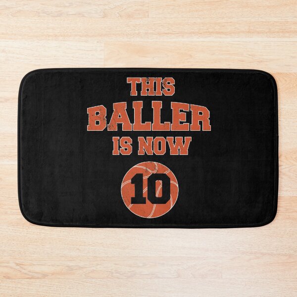 Item preview, This Baller Is Now 10 - Kids 10th Birthday Basketball product designed and sold by Grabitees.