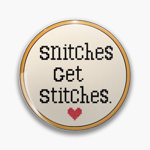Item preview, Snitches Get Stitches designed and sold by BaconPancakes21.