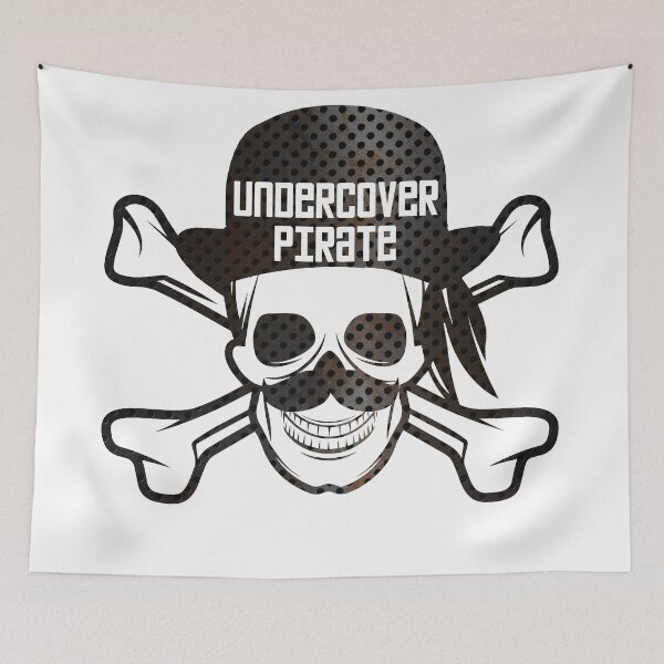 Item preview, The undercover pirate designed and sold by jackthewebber.