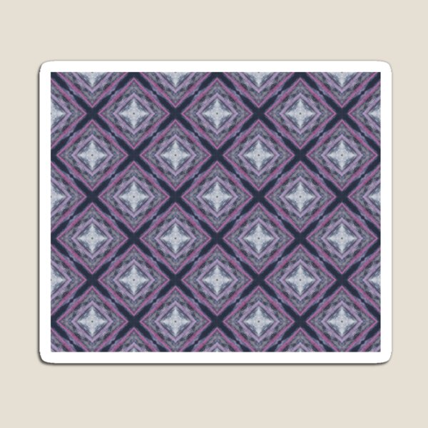 Item preview, Grey and purple squares abstract by Code03 designed and sold by Code03.