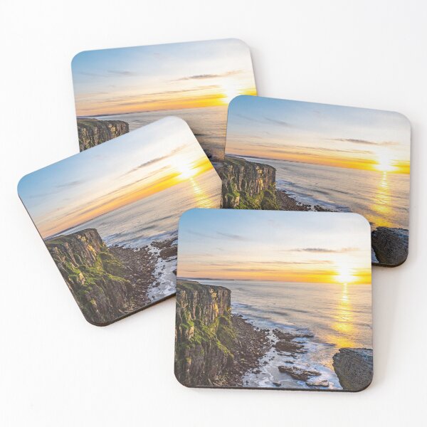 Item preview, The North Coast at Sunset from Dunnet Head designed and sold by ScotLandscapes.