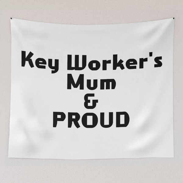 Item preview, Key Worker's Mum & PROUD designed and sold by akaiawa.