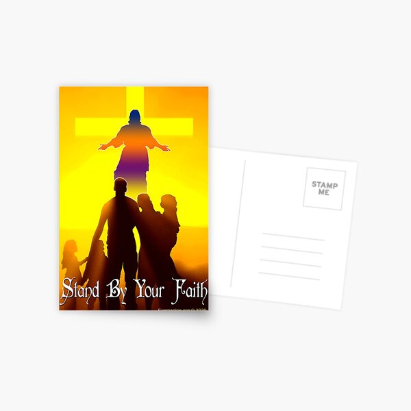 Stand By Your Faith Postcard