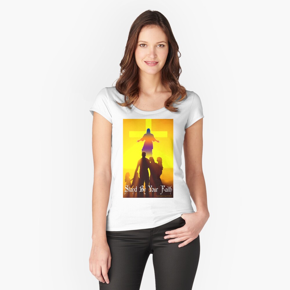 Item preview, Fitted Scoop T-Shirt designed and sold by EyeMagined.