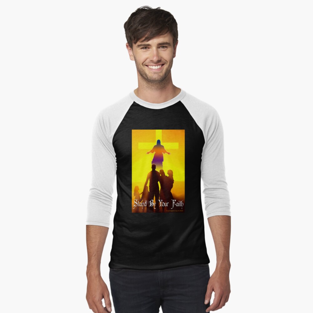 Item preview, Baseball ¾ Sleeve T-Shirt designed and sold by EyeMagined.