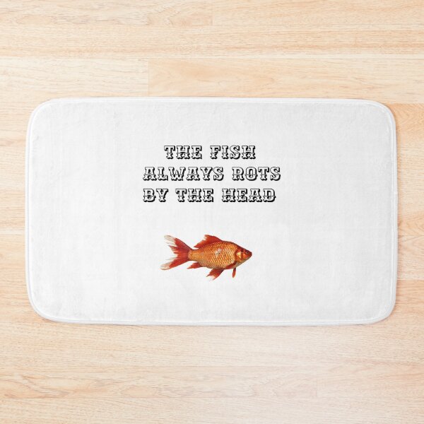 Item preview, The fish always rots by the head T-shirt designed and sold by Axel20.