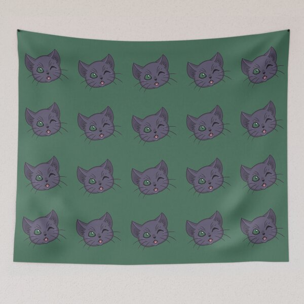 Item preview, Happy Black Cat designed and sold by Elise Le Blanc.
