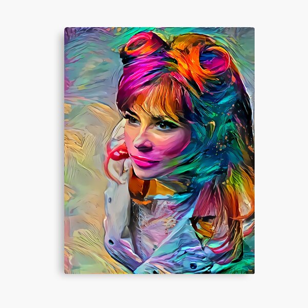 Mylène Farmer Canvas Print