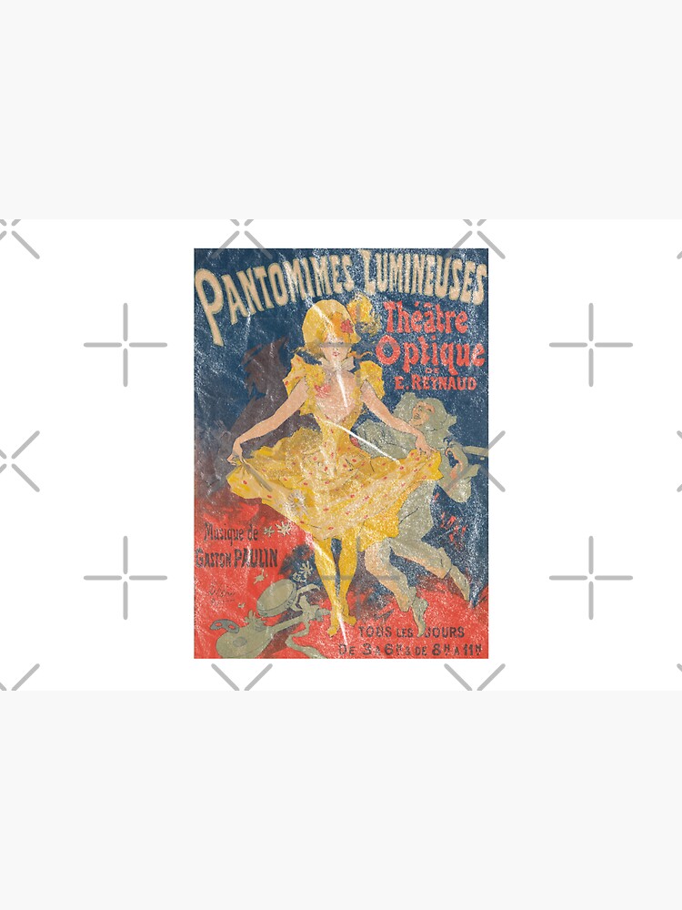 Pantomimes Lumineuses Vintage Poster by thespottydogg