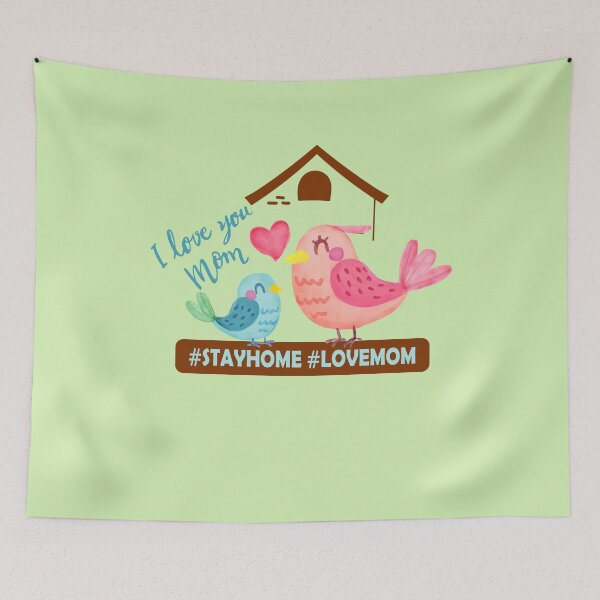 Item preview, Stay Home Love Mom designed and sold by mwjupiter9999.