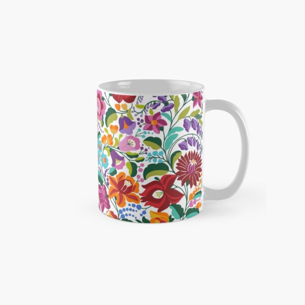 Item preview,  Hungarian ethnic kalocsai embroidery pattern designed and sold by Petit Faon Prints.