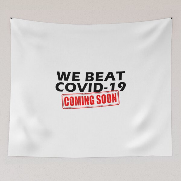 Item preview, We beat Covid-19 designed and sold by Mello Official Store.
