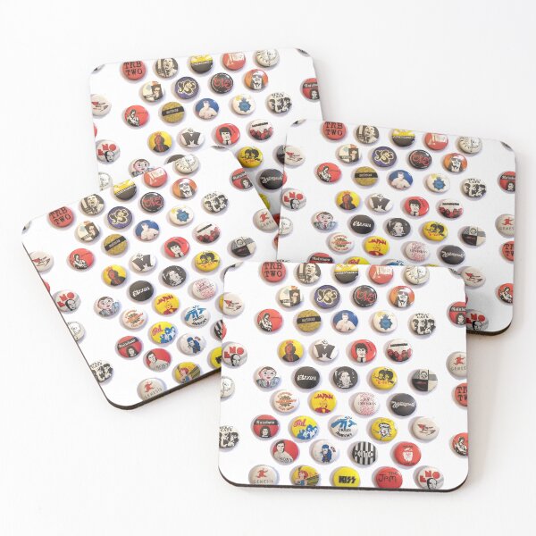 Item preview, A Load Of Music Badges - 1970s and 1980s - Pop, Rock, Punk, New Wave designed and sold by circuitsnap.