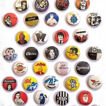 Pop Punk Logo Pin-back Buttons 