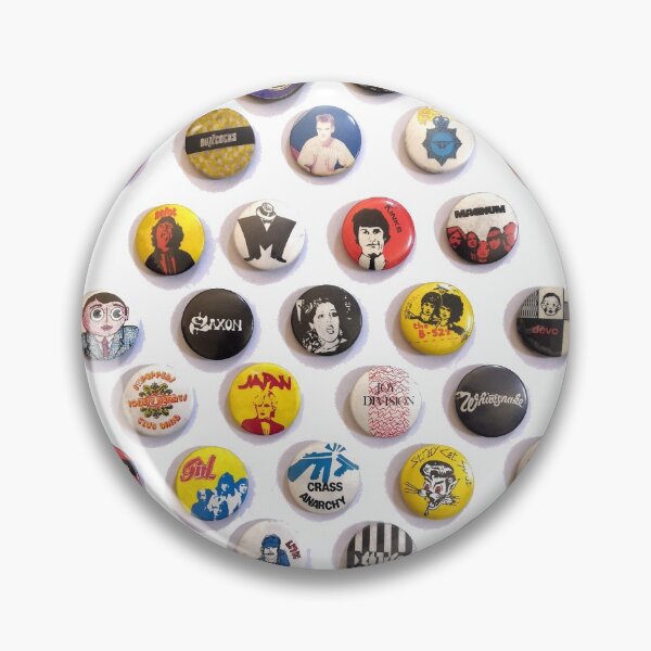Item preview, A Load Of Music Badges - 1970s and 1980s - Pop, Rock, Punk, New Wave designed and sold by circuitsnap.