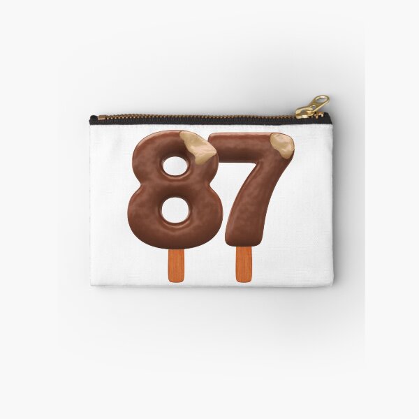 Item preview, 87 Ice Cream Eighty Seven Number 3d Chocolate designed and sold by HelloFromAja.