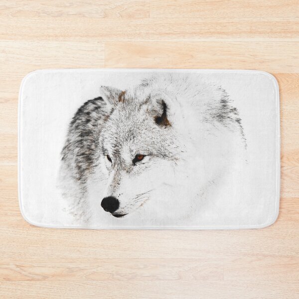 Item preview, Arctic Wolf Portrait !!! designed and sold by Poete100.