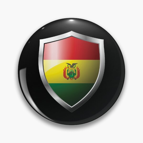 Item preview, Strong Bolivia Flag Shield Country designed and sold by HelloFromAja.