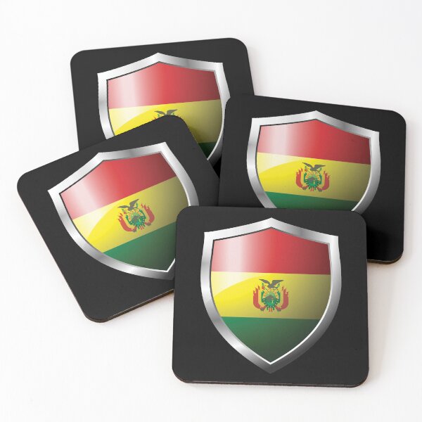 Item preview, Strong Bolivia Flag Shield Country designed and sold by HelloFromAja.
