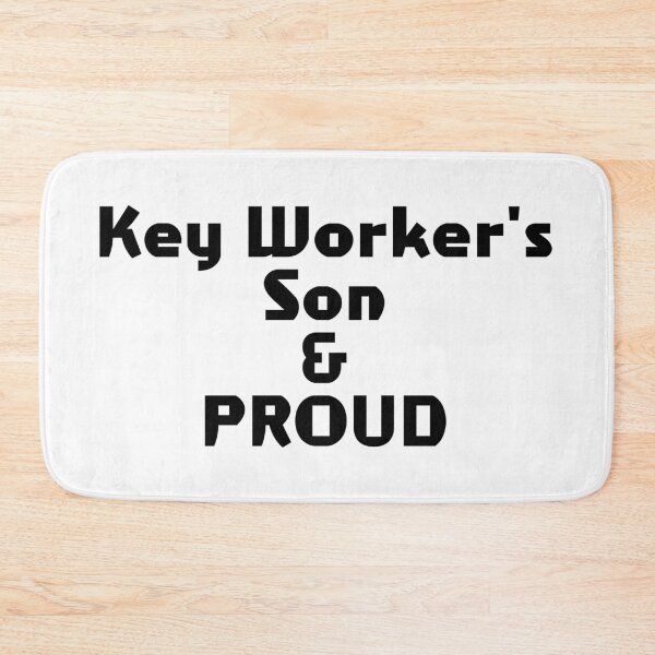 Item preview, Key Worker's Son & PROUD designed and sold by akaiawa.