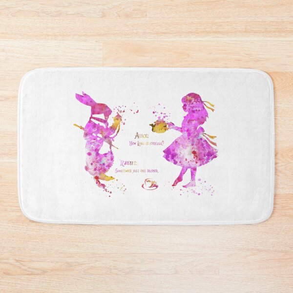 Item preview, Alice in Wonderland, Alice and White Rabbit designed and sold by Rosaliartbook.