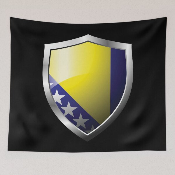 Artikelvorschau, Starkes Bosnien-Herzegowina-Flaggenschild-Land entworfen und verkauft von HelloFromAja.