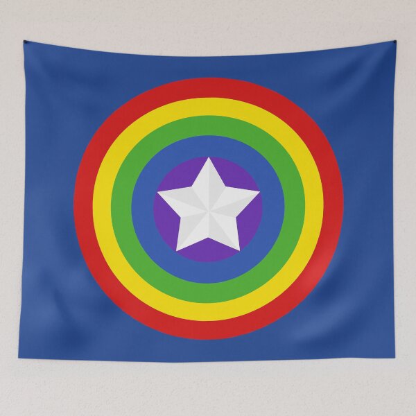 Item preview, The LGBT Shield designed and sold by Shtick.