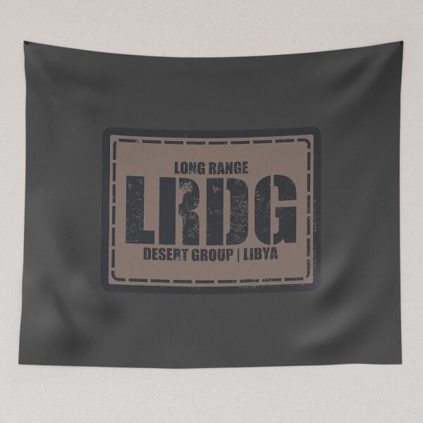 Item preview, WW2 British Special Forces - Long Range Desert Group LRDG (distressed) designed and sold by StrongVlad.