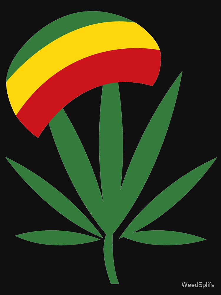 Reggae cannabis leaf by WeedSplifs