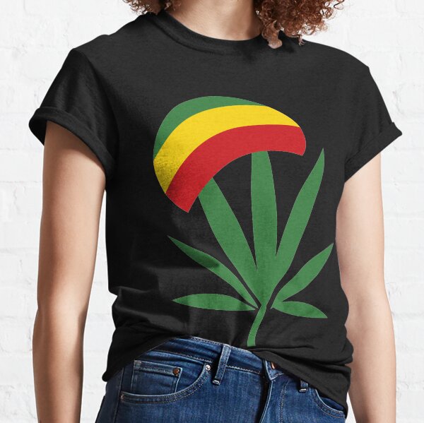 Reggae cannabis leaf Classic T-Shirt
