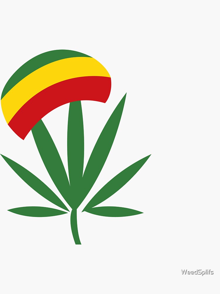 Reggae cannabis leaf by WeedSplifs