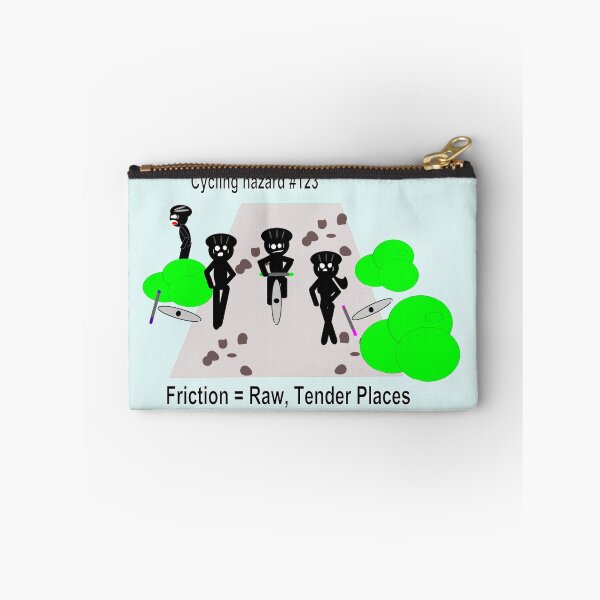 Item preview, Hazards of Cycling #123 - Friction = raw spots in tender places designed and sold by Weber Consulting.