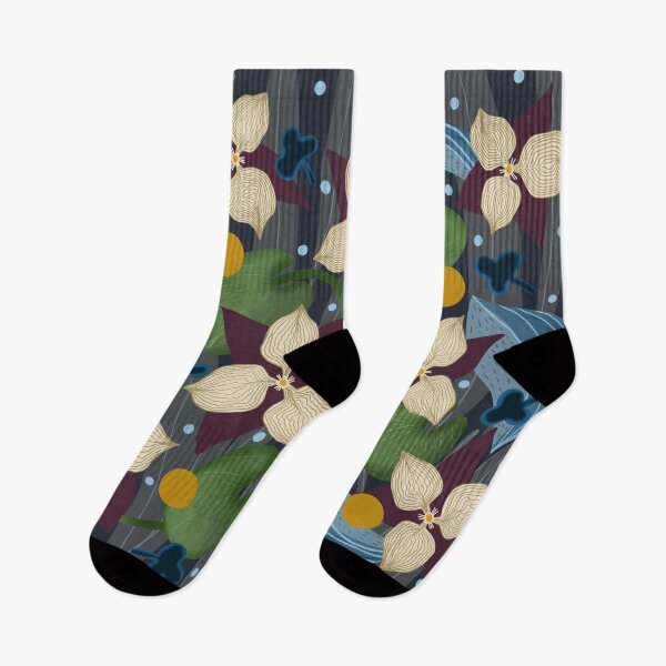Item preview, Warm night botanical pattern designed and sold by Pacesyte.