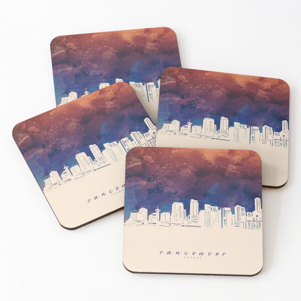 Artikelvorschau, Vancouver Skyline entworfen und verkauft von BekimART2.