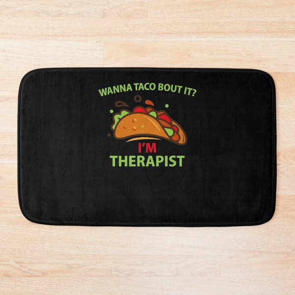 Item preview, Counselor Wanna Taco Bout It Therapist Taco Pun designed and sold by danyc88.