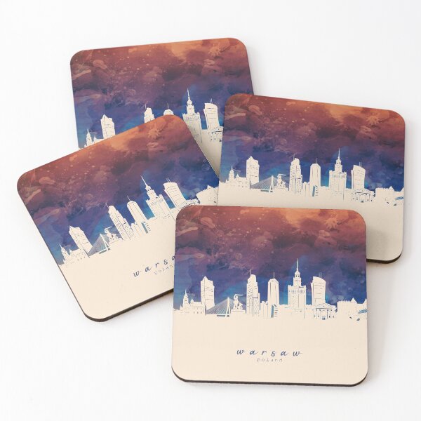 Item preview, warsaw skyline designed and sold by BekimART2.