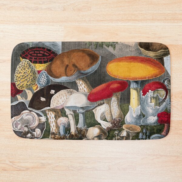Item preview, Vintage Edible Fungi Mushroom Champignons designed and sold by MagicBoutique.