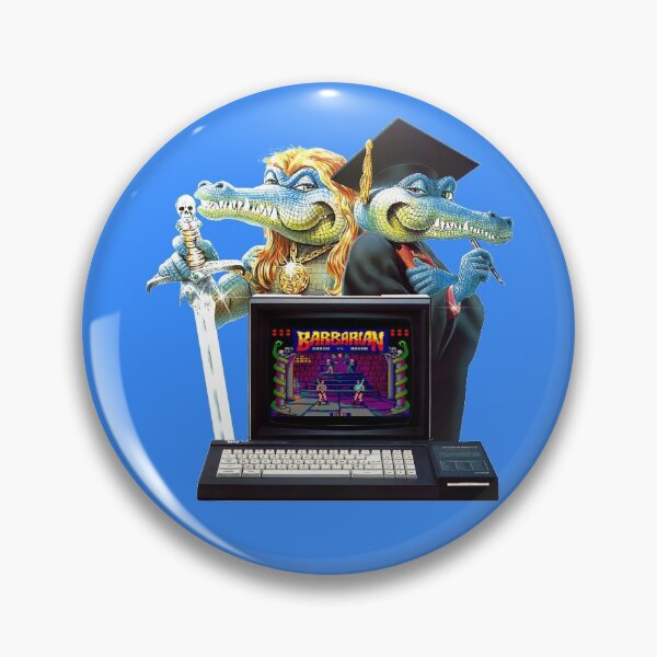 Item preview, Amstrad CPC Vintage Croco Barbarian designed and sold by mr-jerichotv.